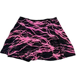 Sparkle Skirts Ladies L Tennis Golf Pickleball skort stretch pullon Pocket